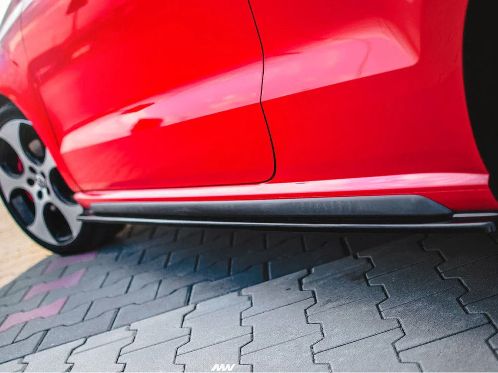 Maxton Design Side Skirts Splitters Volkswagen Polo MK5 GTI 6R Pre-facelift 09-14