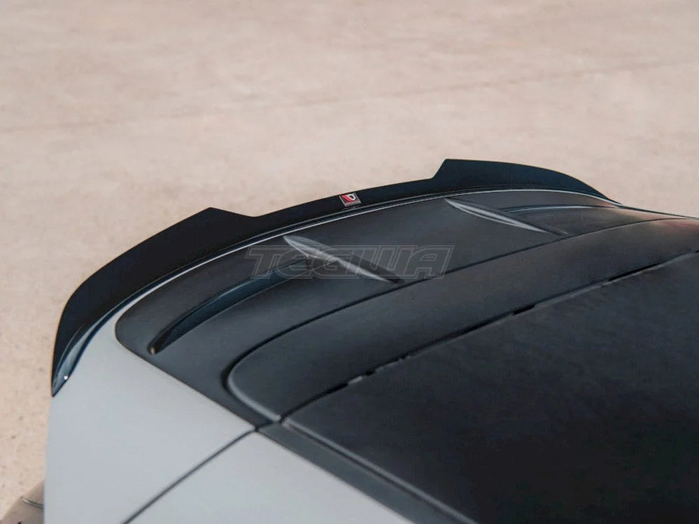 Maxton Design Spoiler CAP Ford Fiesta MK7.5 ST Black And White Edition 13-17