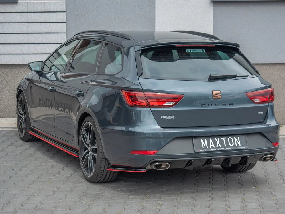 Maxton Design Spoiler CAP Seat Leon MK 3.5 Cupra ST 2017-