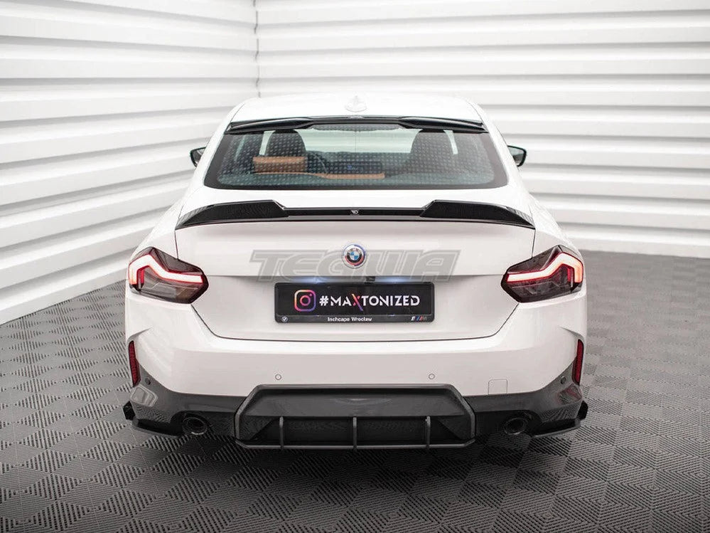 Maxton Design Street Pro Rear Side Splitters + Flaps BMW 2-Series Coupe M-Pack G42