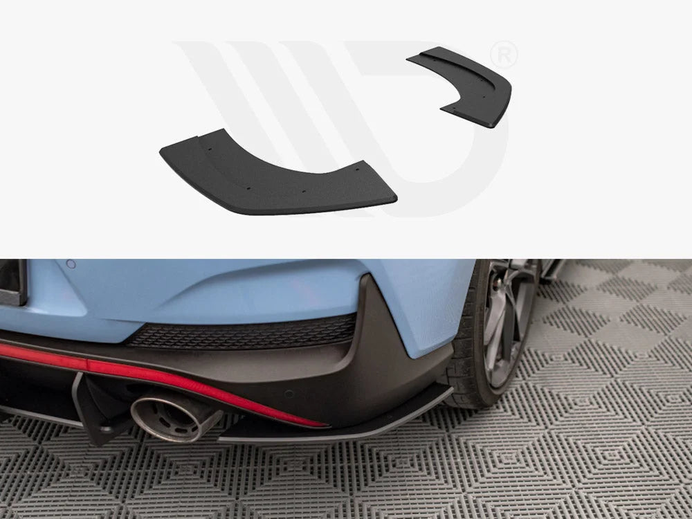 Maxton Design Street Pro Rear Side Splitters Hyundai I30 N Fastback Mk3 Facelift
