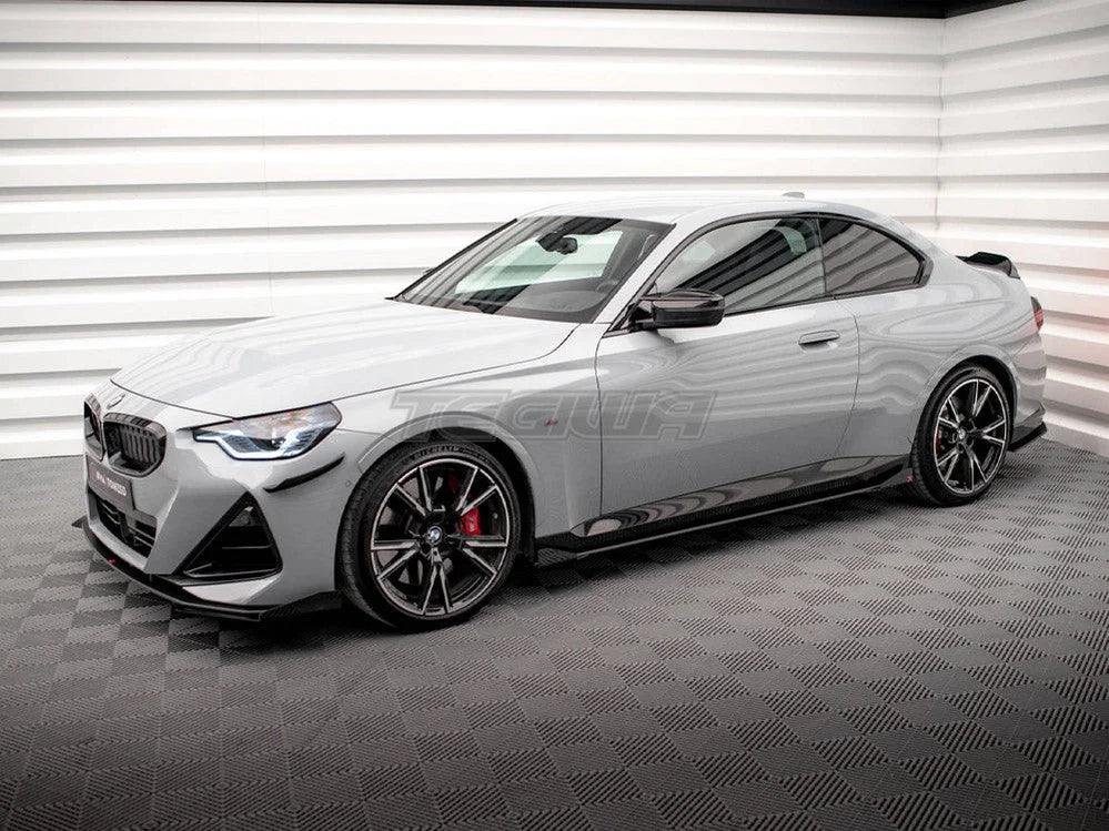 Maxton Design Street PRO Side Skirts Diffusers + Flaps BMW 2-Series Coupe M-Pack M240i G42