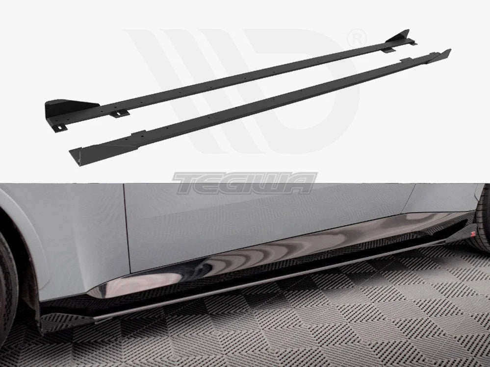Maxton Design Street PRO Side Skirts Diffusers + Flaps BMW 2-Series Coupe M-Pack M240i G42