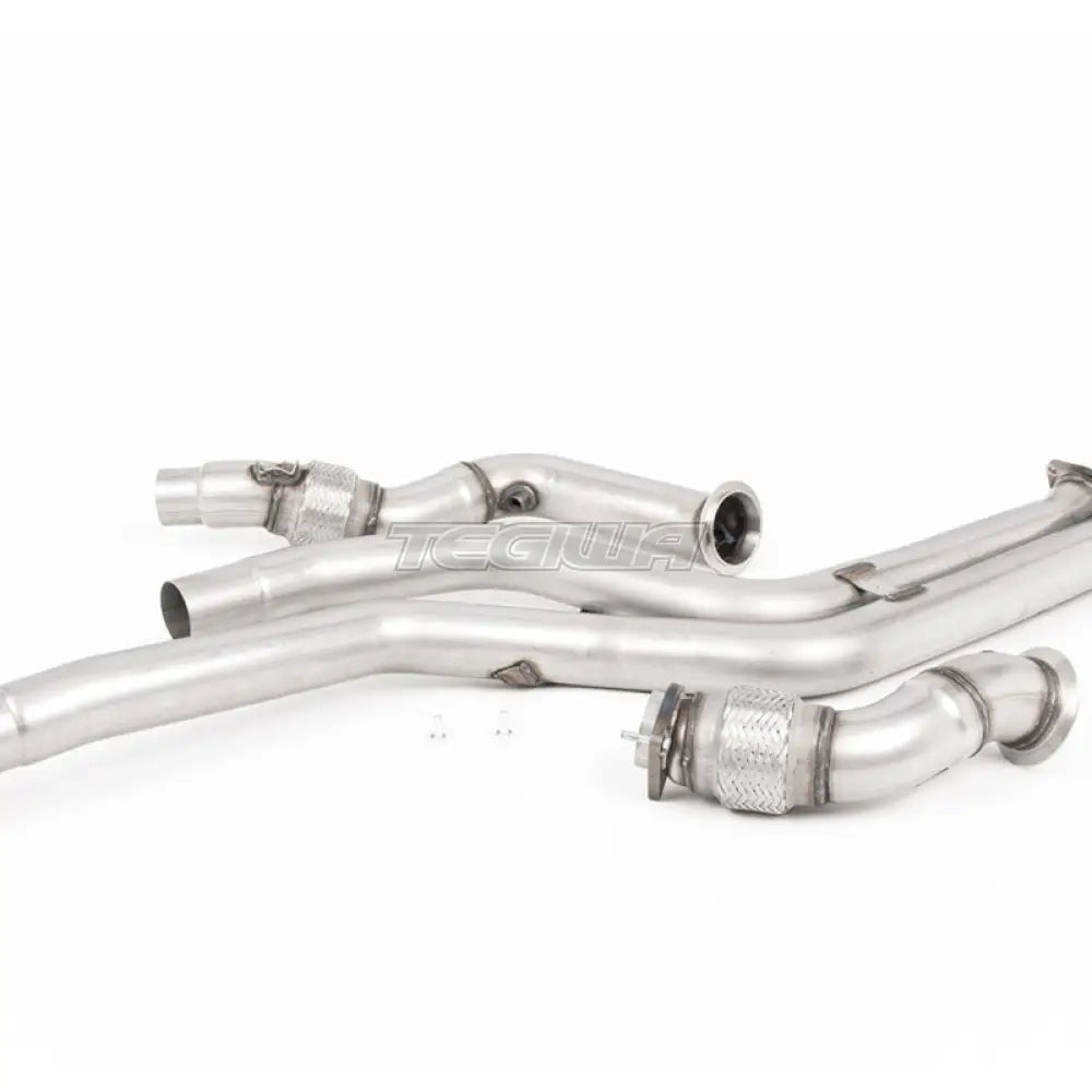 Milltek BMW 2 Series M2 Competition Coupe (F87) 2018-2023 Large-bore Downpipes and Cat Bypass Pipes Exhaust