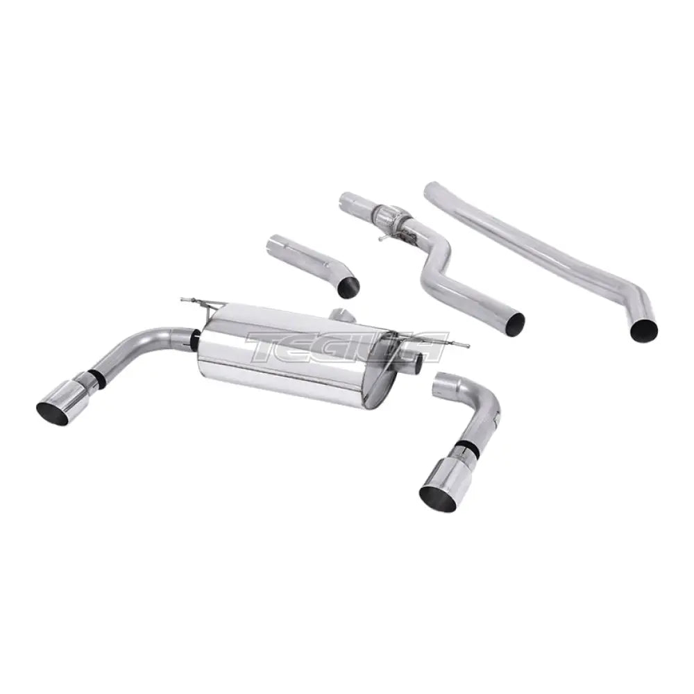 Milltek BMW 3 Series F30 328i M Sport Automatic (without Tow Bar None xDrive & N20 Engine Only) 2012-2015 Cat-back Exhaust - SSXBM962