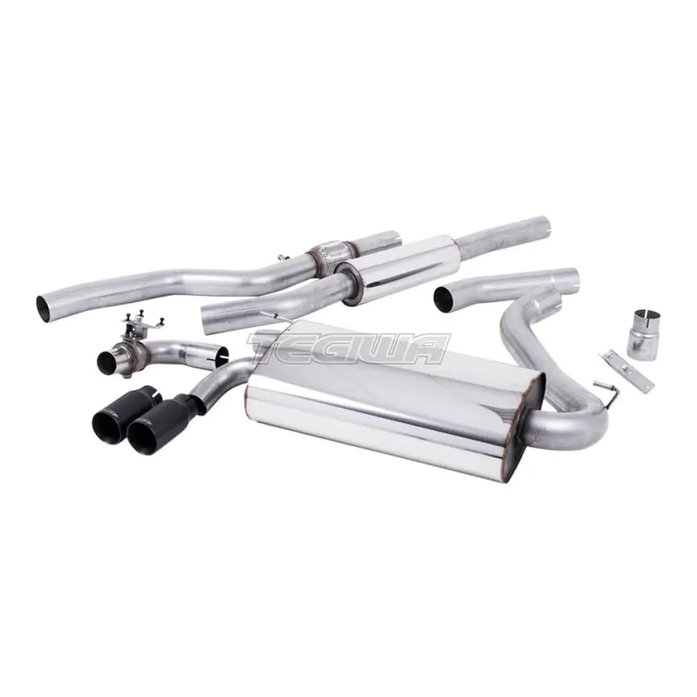 Milltek BMW 4 Series F32 428i Coupe (Manual Gearbox without Tow Bar None xDrive & N20 Engine Only) 2014-2018 Cat-back Exhaust