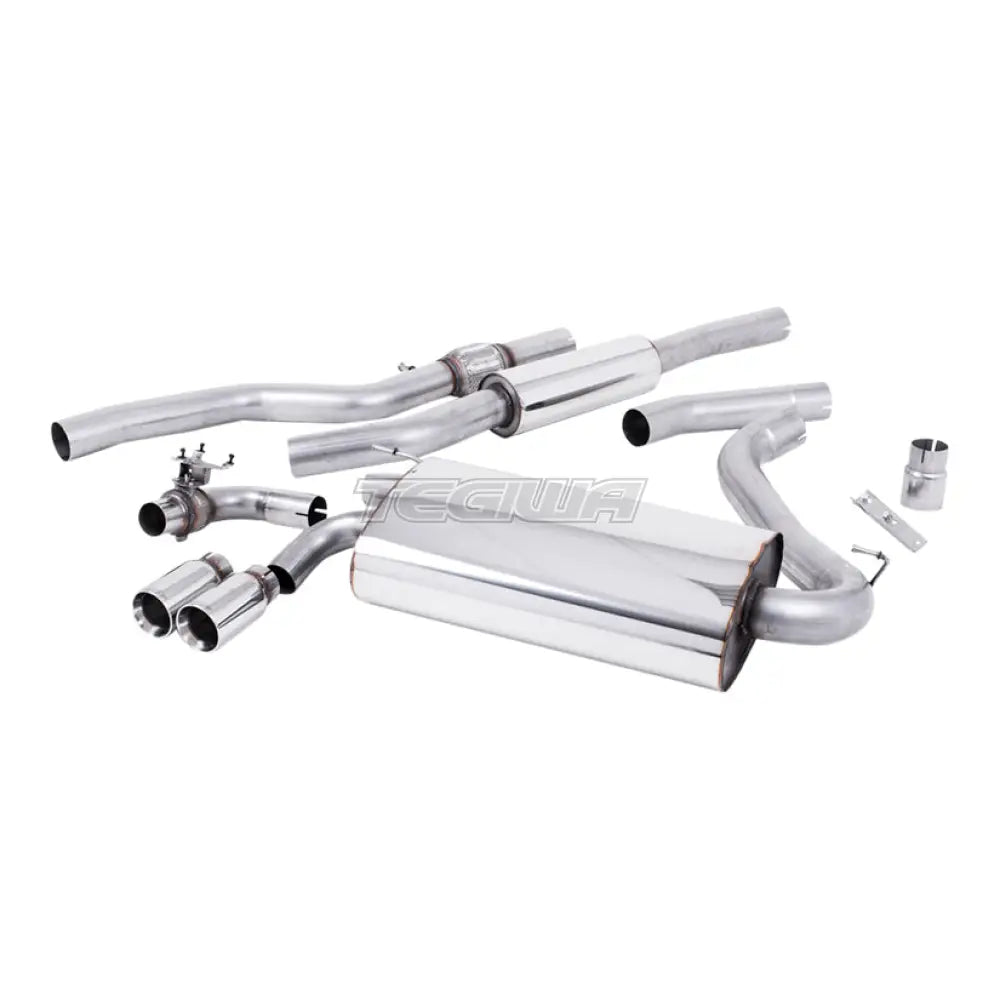 Milltek BMW 4 Series F32 428i Coupe (Manual Gearbox without Tow Bar None xDrive & N20 Engine Only) 2014-2018 Cat-back Exhaust