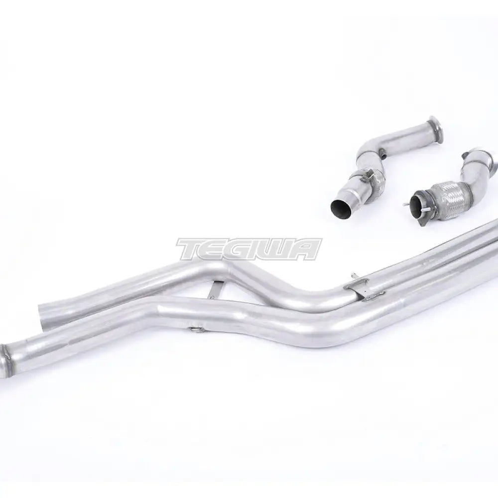 Milltek BMW 4 Series F82/83 M4 Coupe/Convertible (Non-OPF equipped models only) 2014-2018 Large-bore Downpipe and De-cat Exhaust