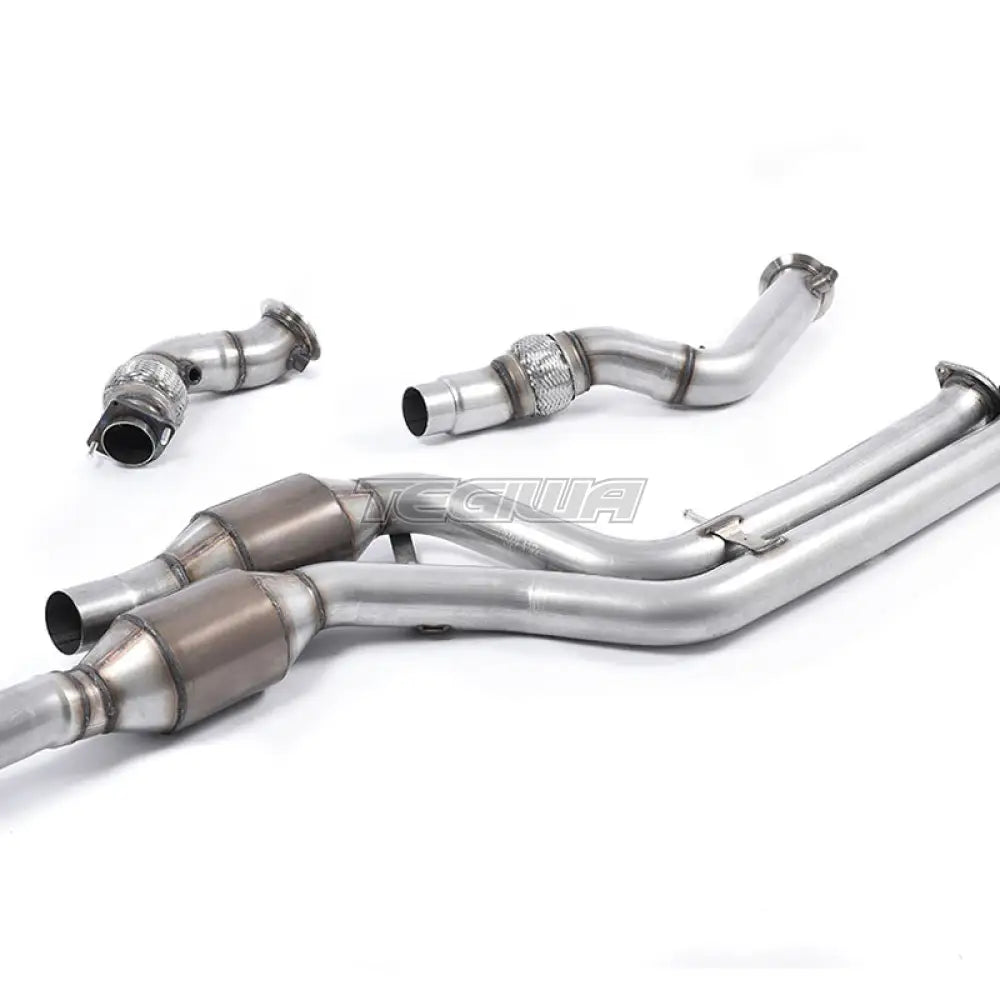 Milltek BMW 4 Series F82/83 M4 Coupe/Convertible (Non-OPF equipped models only) 2014-2018 Large Bore Downpipes and Hi-Flow Sports Cats Exhaust