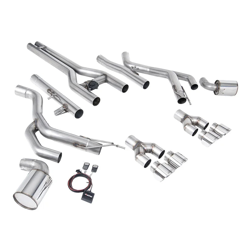 Milltek Dodge Challenger SRT Hellcat (inc Redeye and Widebody Models) 2015-2022 Front Pipe-back Exhaust