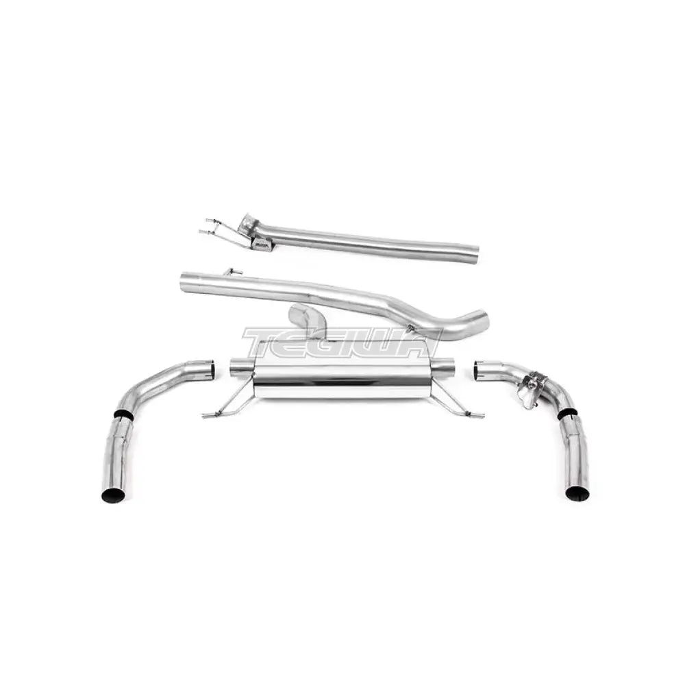 Milltek Mercedes CLA-Class CLA45 & 45S AMG 2.0 Turbo Coupe & SHooting Brake (OPF/GPF Models) 2020-2021 Particulate Filter-back Exhaust - Non-Resonated