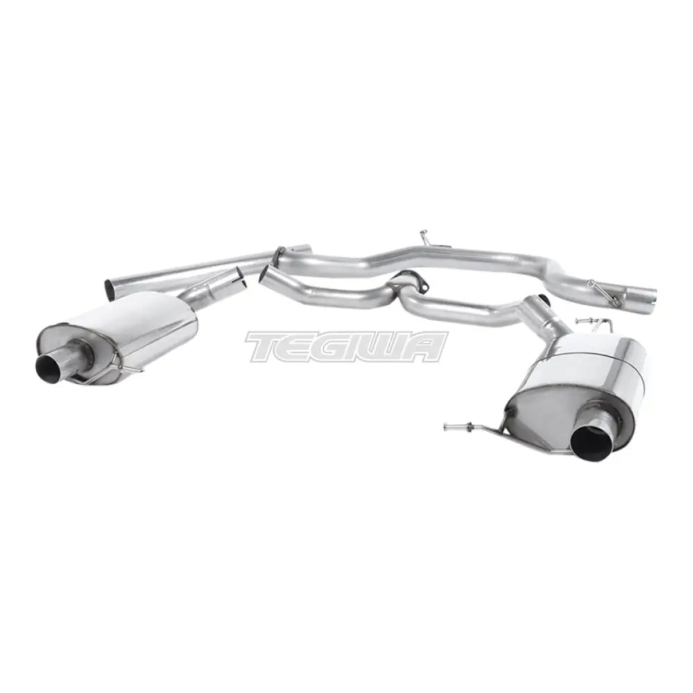 Milltek Skoda Octavia vRS 2.0 TSI 245PS Hatch & Estate (manual and DSG-auto OPF/GPF Only & Post Facelift) 2019-2020 Cat-back Exhaust