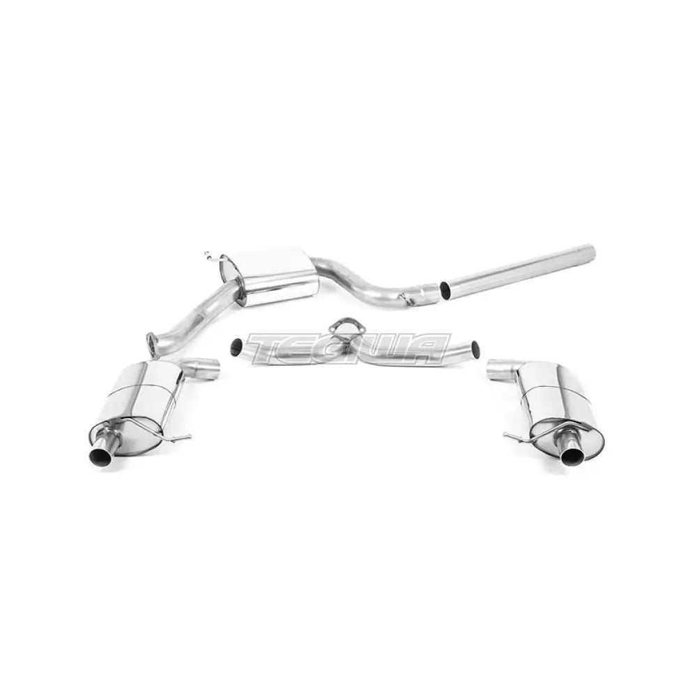 Milltek Skoda Octavia vRS 2.0 TSI 245PS Hatch & Estate (manual and DSG-auto OPF/GPF Only & Post Facelift) 2019-2020 Cat-back Exhaust