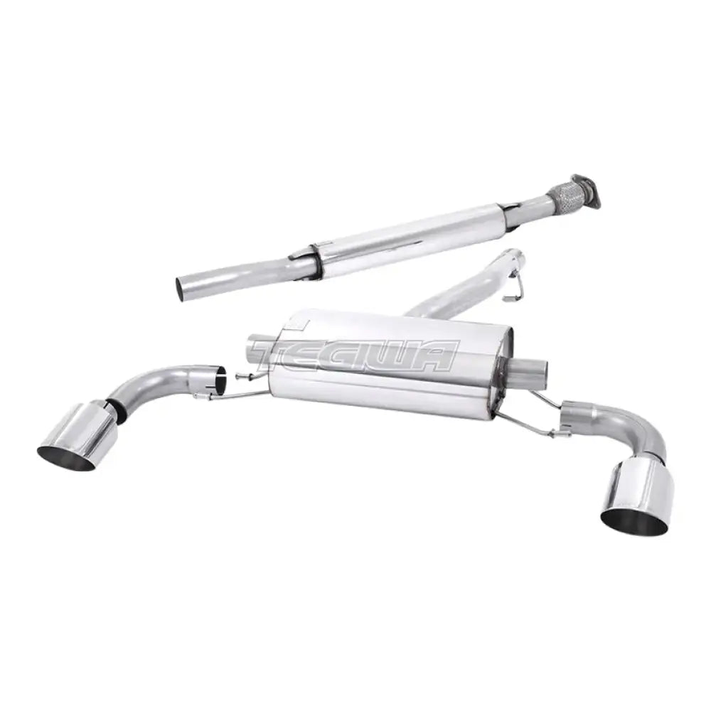 Milltek Toyota GR86 2.4 Litre 2022-2024 Secondary Cat Back Exhaust