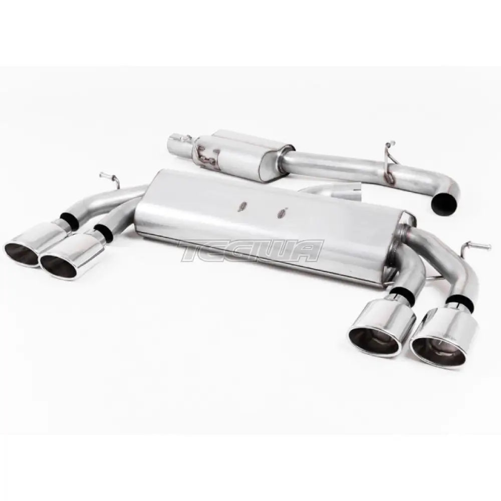 Milltek Volkswagen Golf Mk7.5 R 2.0 TSI 310PS (Non-GPF Equipped Models Only) - 76mm & EC Approved Systems 2017-2021 Cat-back Exhaust