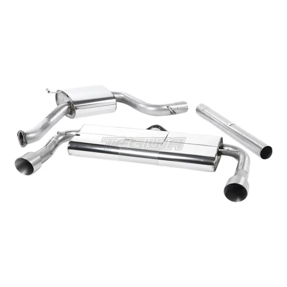 Milltek Volkswagen Golf MK7 GTi (including GTi Performance Pack Clubsport & Clubsport S models) 2013-2016 Cat-back Exhaust - Titanium Tips - SSXVW227