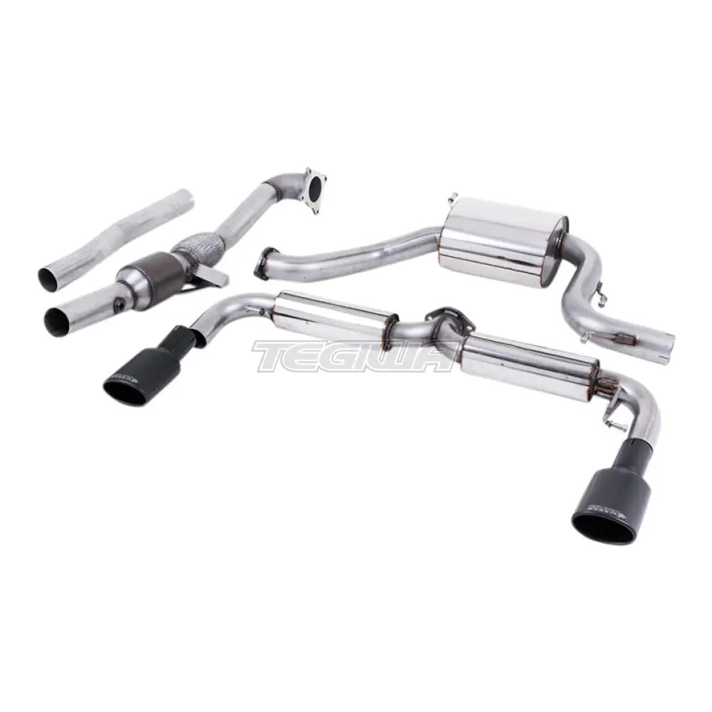 Milltek Volkswagen Scirocco R 2009-2016 Turbo-back including Hi-Flow Sports Cat Exhaust - 3" - SSXVW153