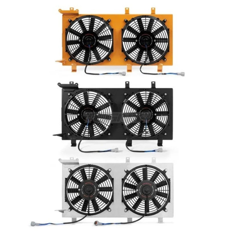 Mishimoto Plug-N-Play Performance Aluminum Fan Shroud Kit Subaru Impreza WRX STI 01-07