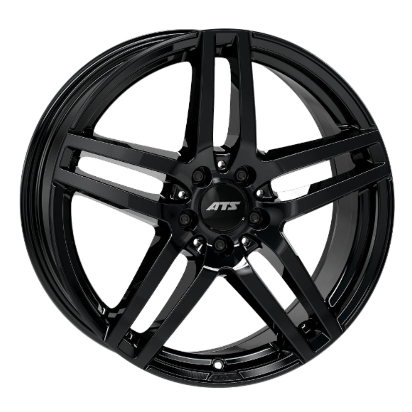 ATS Mizar Alloy Wheel 18x8 ET48 5x112 Diamond Black 66.5mm CB