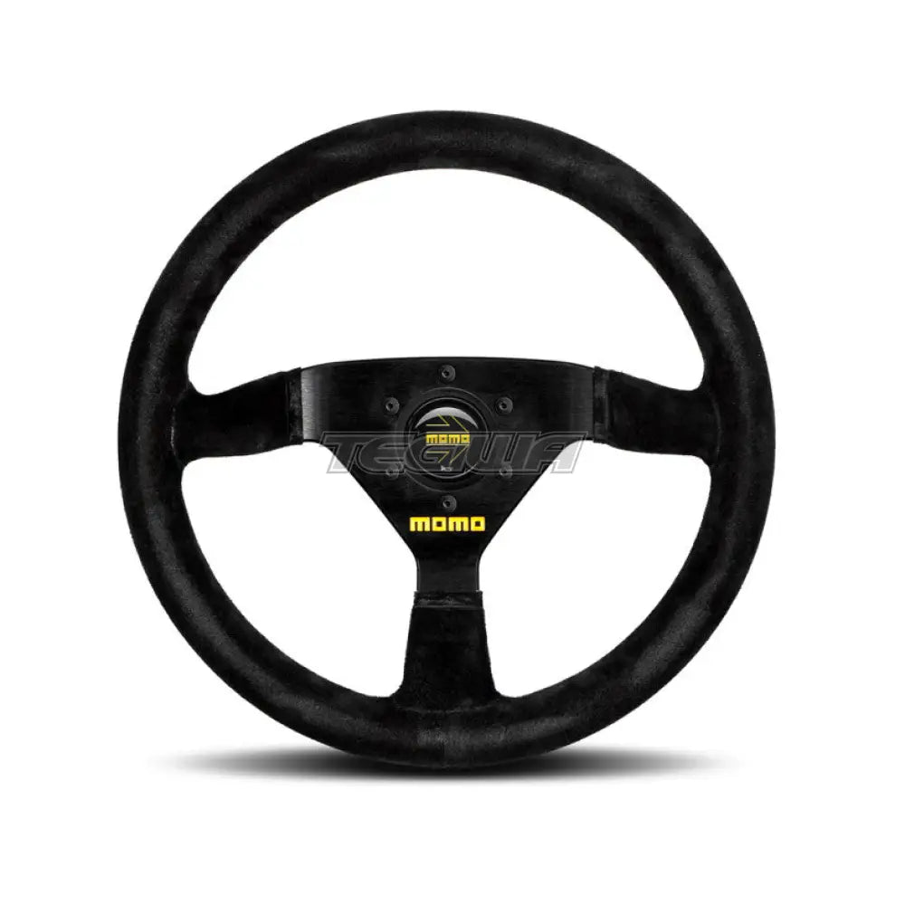 Momo Model 69 - Black Suede Steering Wheel 350Mm Wheels And Accessories