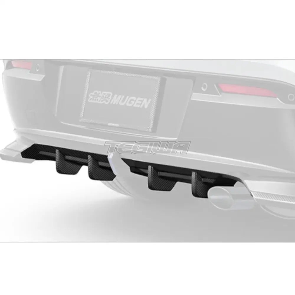 Mugen Carbon Fibre Sport Exhaust Rear Diffuser Honda Prelude BF1 26+ - Mugen Diffuser - Splitters Skirts & Diffusers