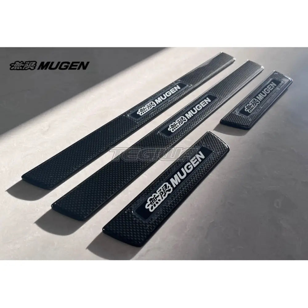 Mugen Carbon Pattern Scuff Plate Set Honda Misc Parts And Trim