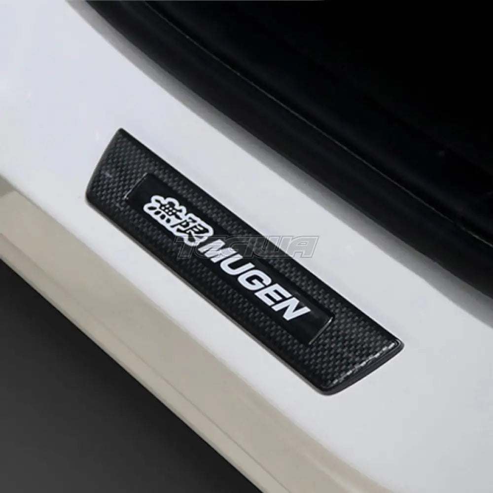 Mugen Carbon Pattern Scuff Plate Set Honda Misc Parts And Trim