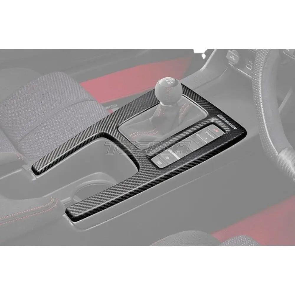 Mugen CFRP Centre Console Panel Honda Civic Type R FL5 23+ - Misc Parts and Trim