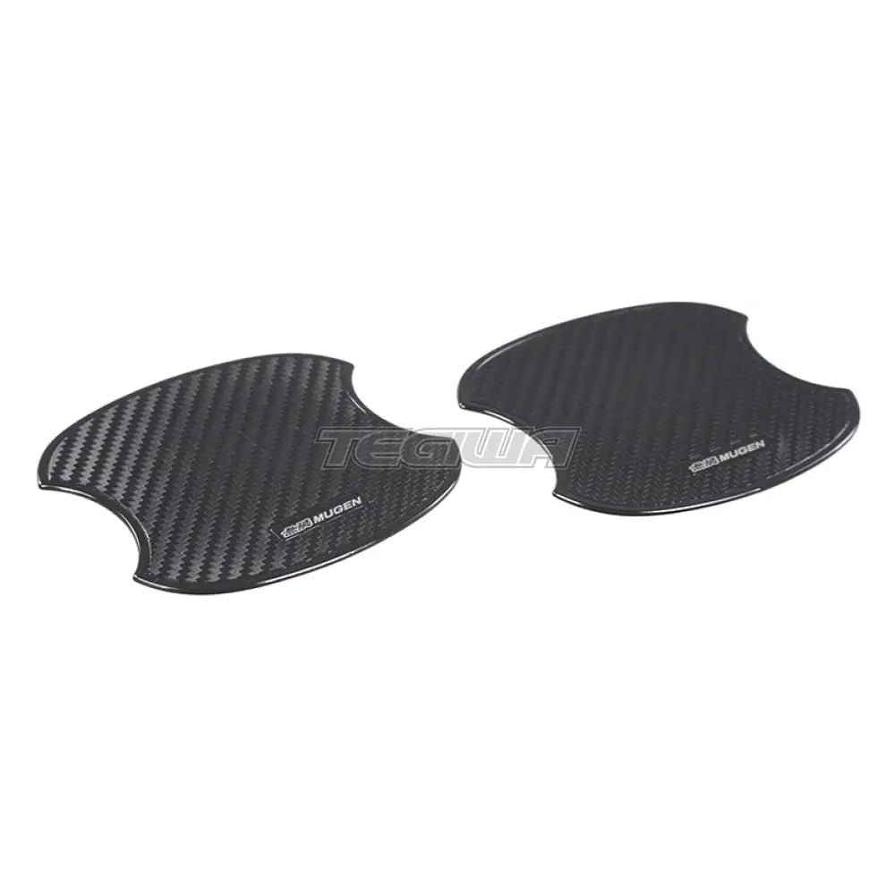 Mugen Door Handle Protector Pair Small Carbon Style Civic Type R FD2 / FK8