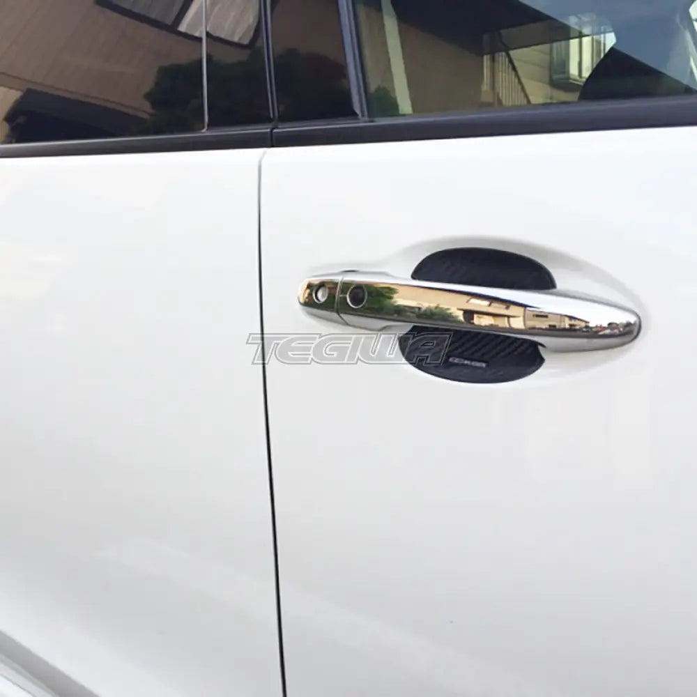 Mugen Door Handle Protector Pair Small Carbon Style Civic Type R FD2 / FK8