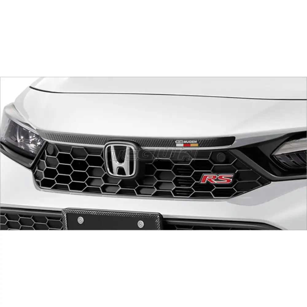 Mugen Front Grille Decal Sticker Honda Civic FL 21+ - Black - Decals & Stickers
