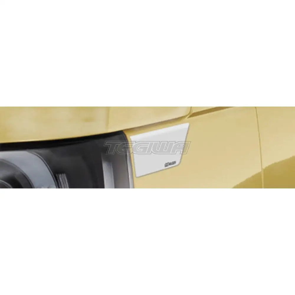 Mugen Front Wing Decal Honda N-Box Custom JF5-6 23+ - White - Decals & Stickers