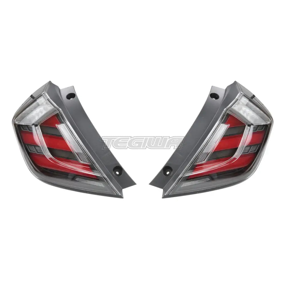 Mugen LED Rear Tail Lights Honda Civic Type R FK8 17-21
