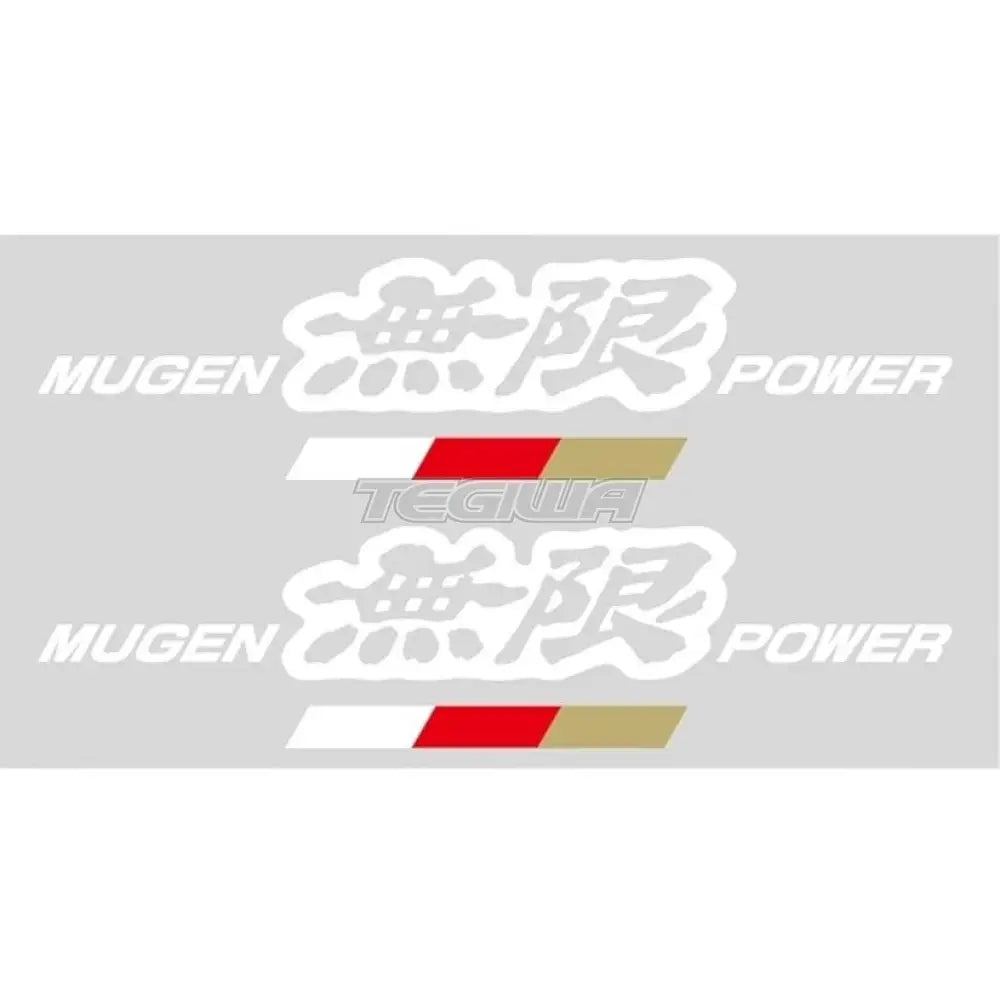 Mugen Power Sticker White - Decals & Stickers