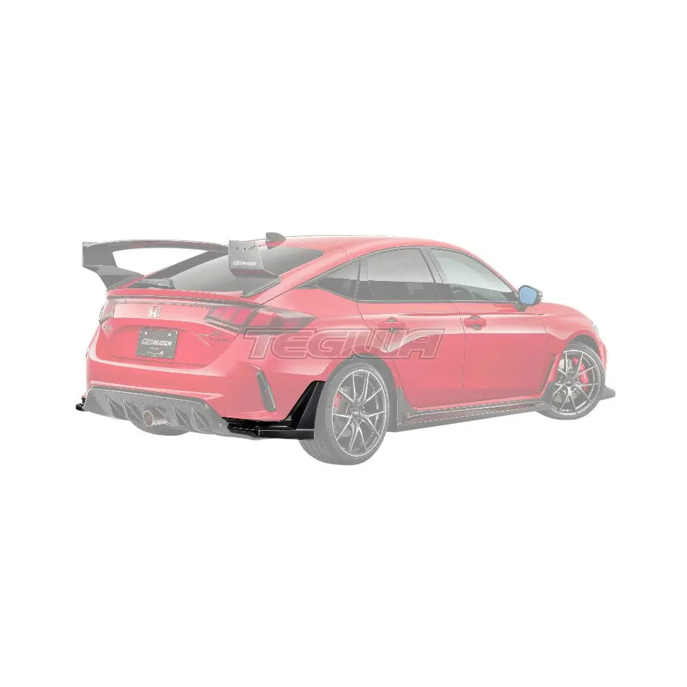 Mugen Rear Side Spat Splitters Honda Civic Type R FL5 23+ - Splitters Skirts & Diffusers