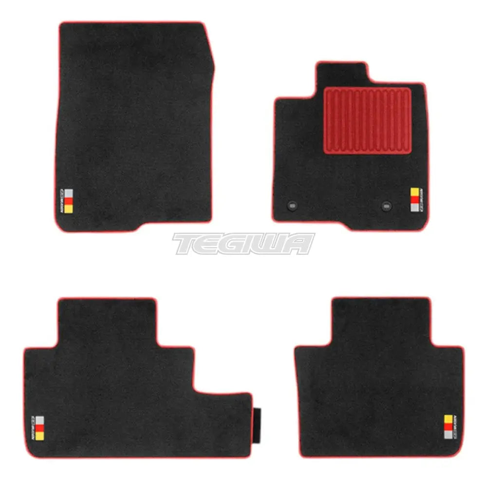 Mugen Sports Mat Set Honda Zr-V RZ 22+ - Black and Red - Mats
