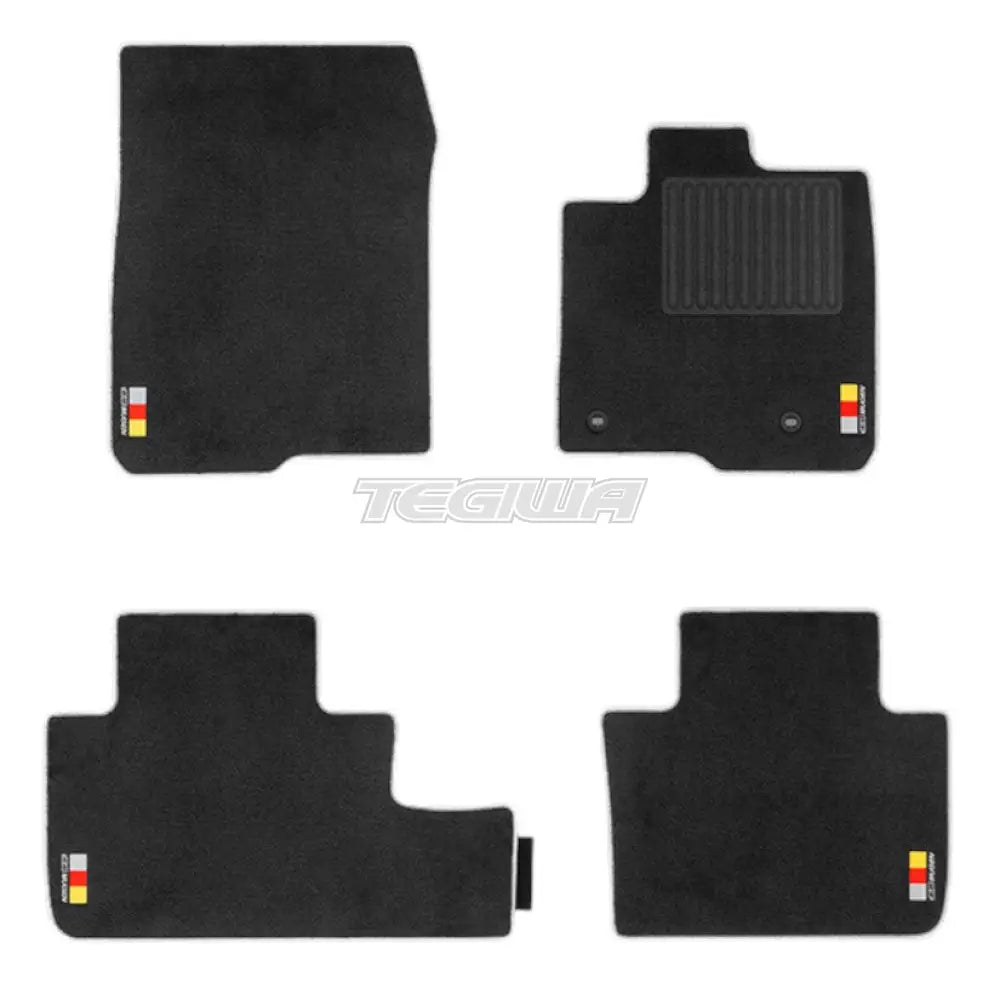 Mugen Sports Mat Set Honda Zr-V RZ 22+ - Black and Silver - Mats