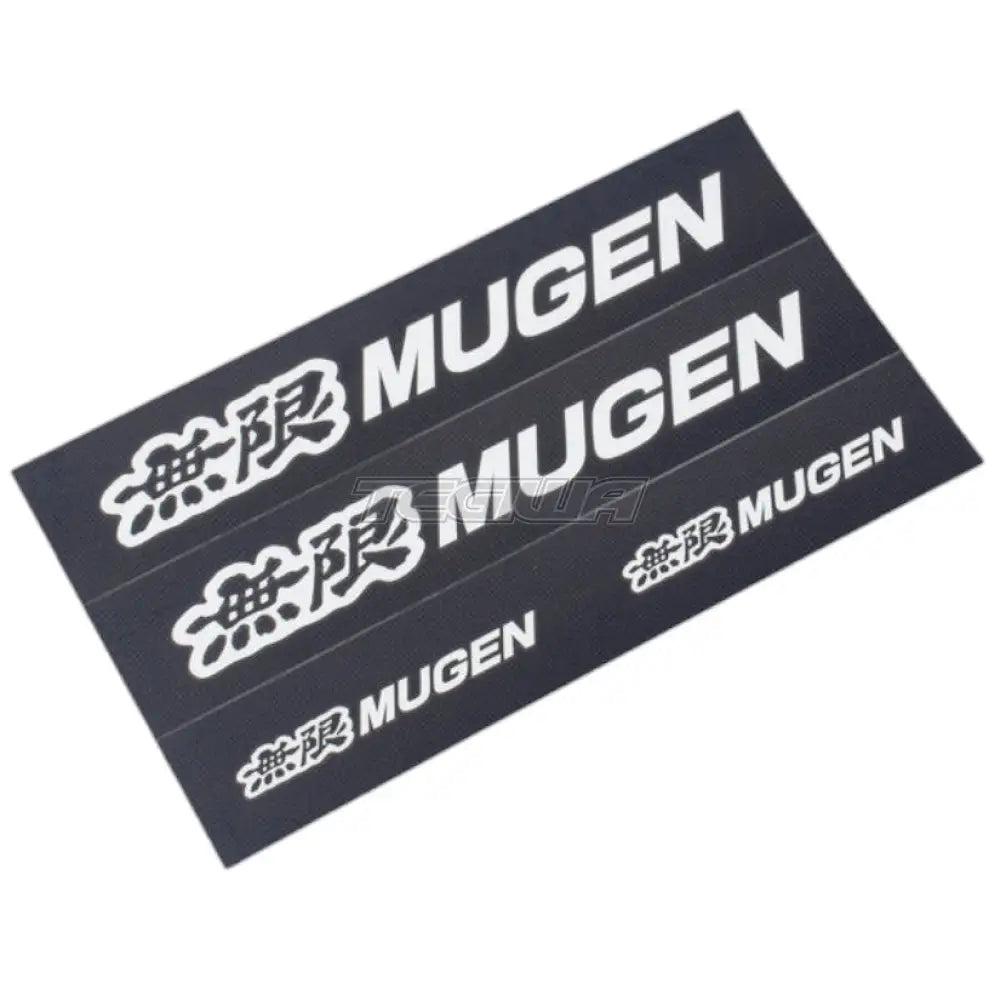 Mugen White Stickers Set - Decals & Stickers