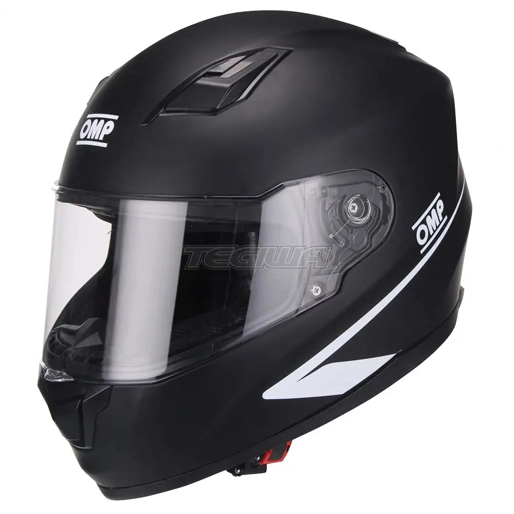 OMP Circuit Evo Helmet - Clearance Black / M Helmets