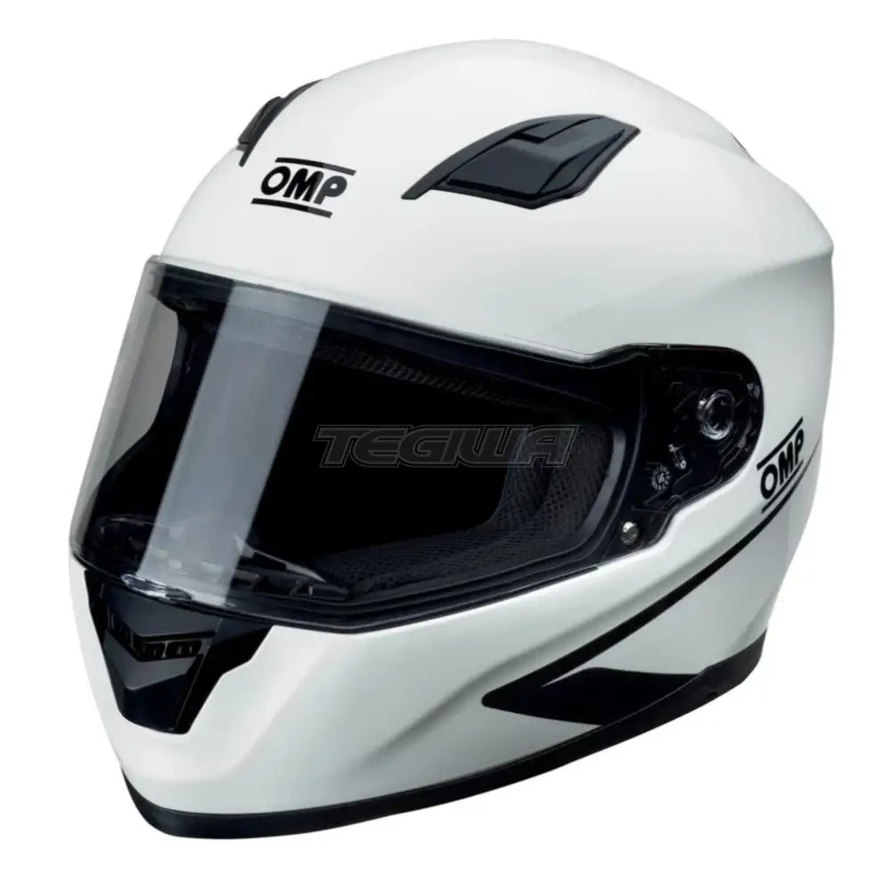 OMP Circuit Evo Helmet - Clearance White / M Helmets