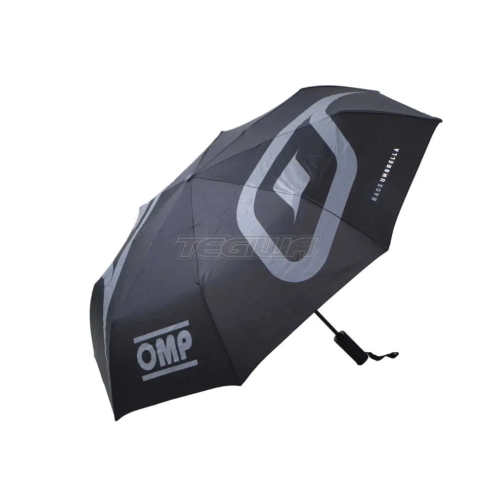 Omp Foldable Umbrella Black Lanyards Keyrings & Gifts