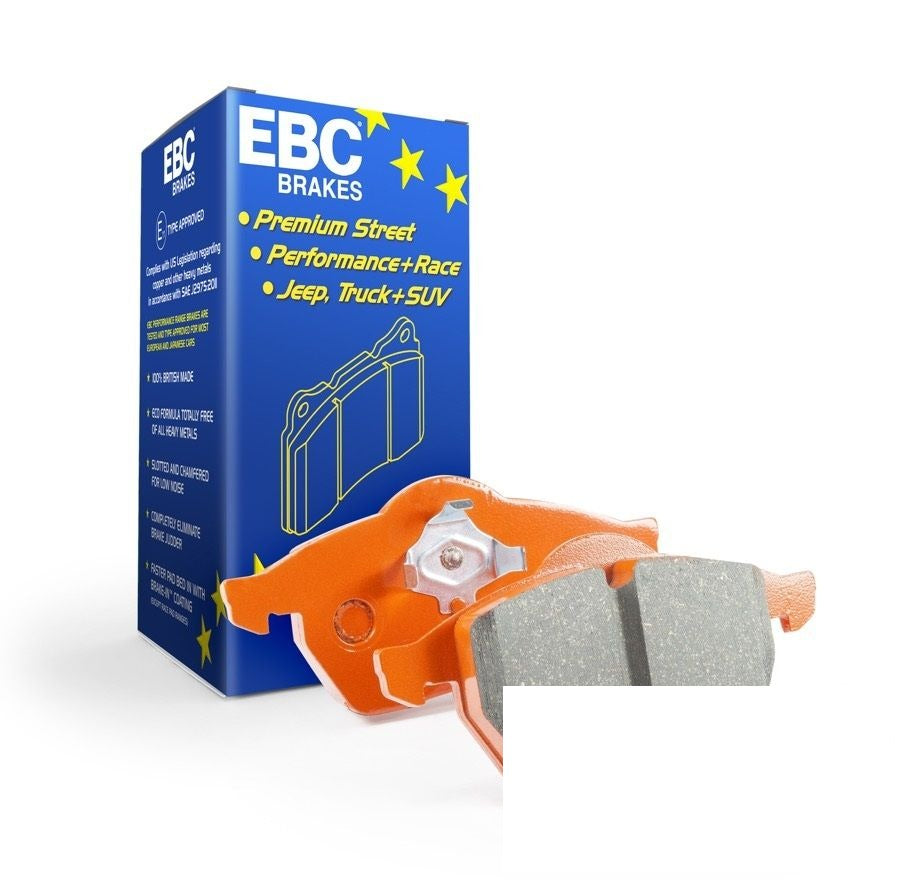 EBC Orangestuff Brake Pads 85mm x 76mm DP91996 - Rear