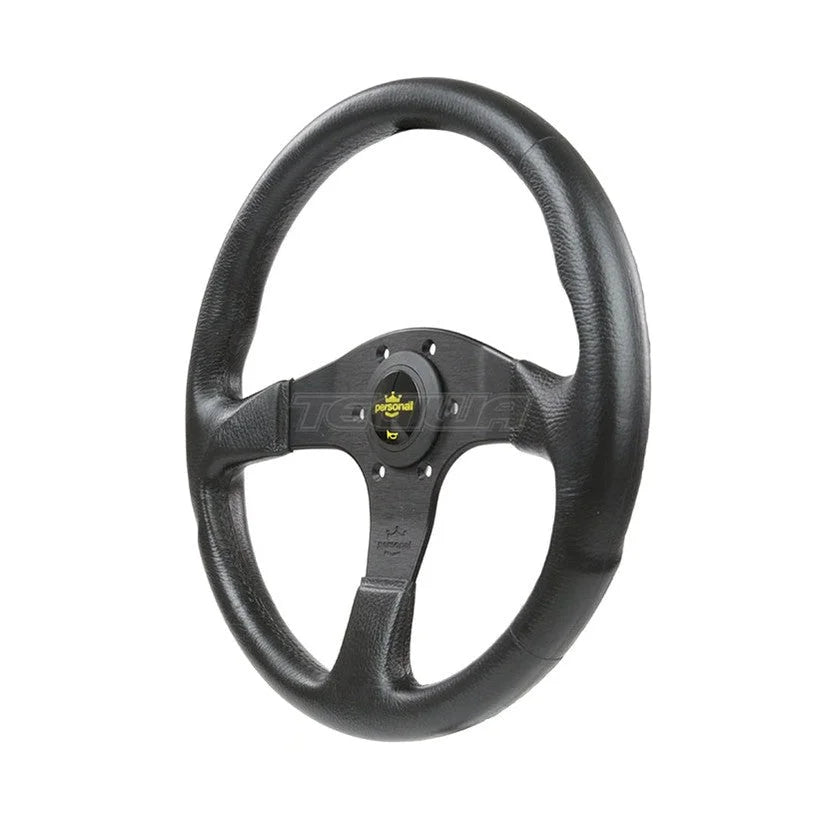 Personal Blitz Twin PU Steering Wheel Black Personal Blitz Twin PU Steering Wheel Black
