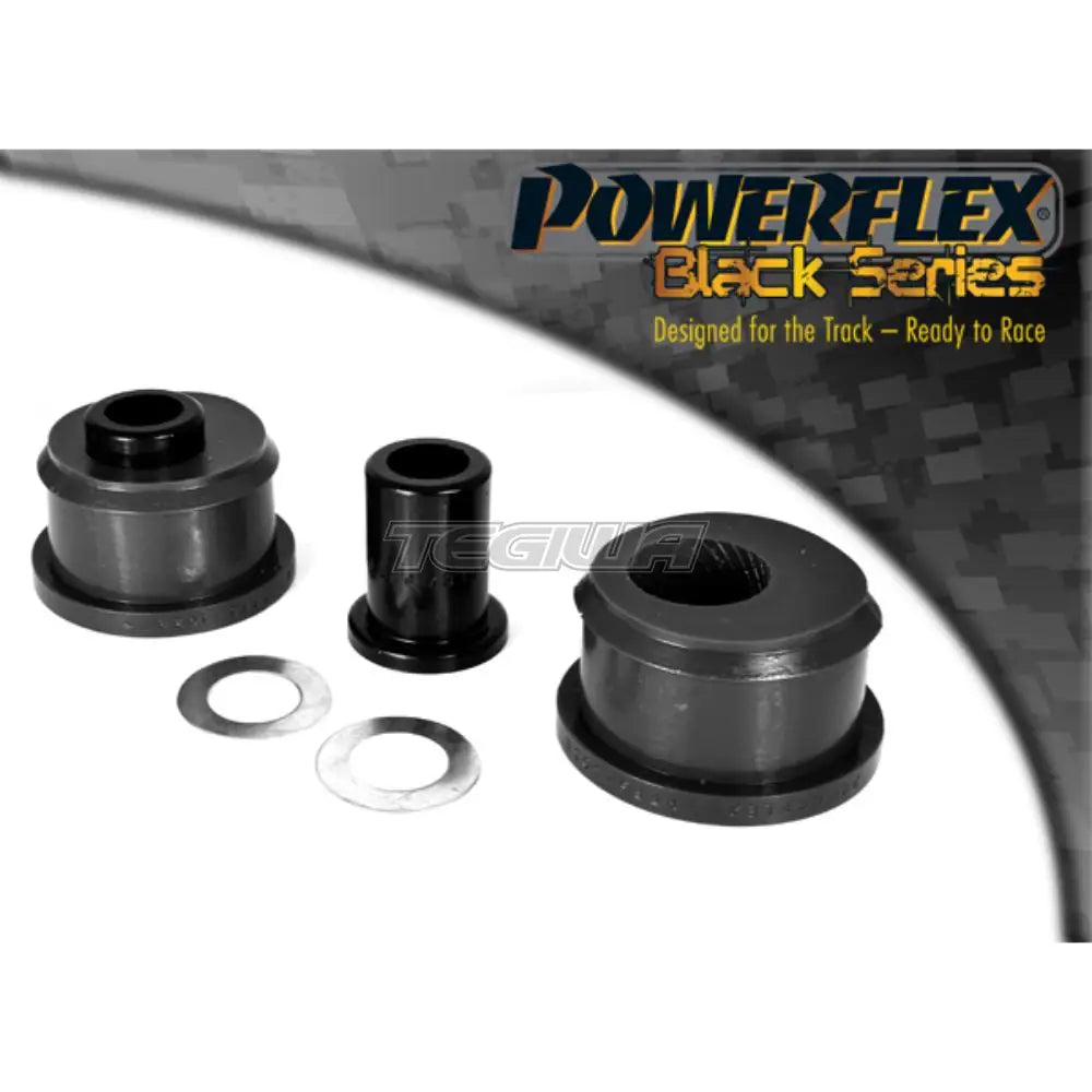 Powerflex Black Series Front Lower Wishbone Rear Bush Caster Offset Bmw 3 E30 Inc M3 82-91 Bushes