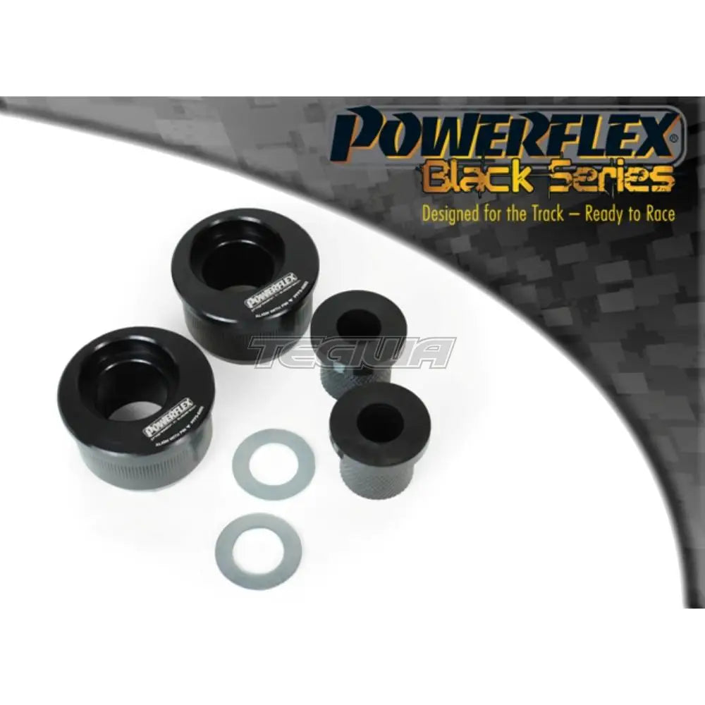 Powerflex Black Series Front Wishbone Rear Bush Aluminium Outer Caster Offset Bmw 3 E30 Inc M3