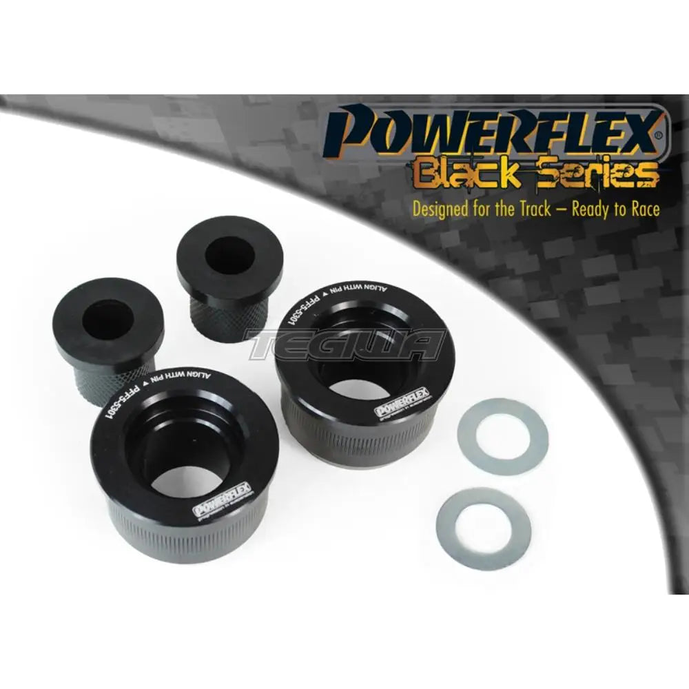 Powerflex Black Series Front Wishbone Rear Bush Aluminium Outer Concentric Bmw 3 E36 Compact 93-00