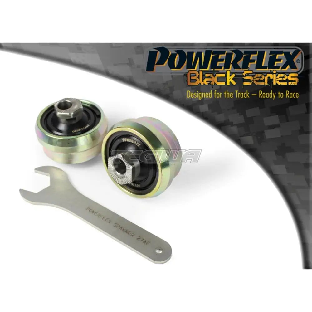 Powerflex Black Series Front Wishbone Rear Bush Anti-Lift Inc Caster Adjust Toyota Gr Yaris 20-24