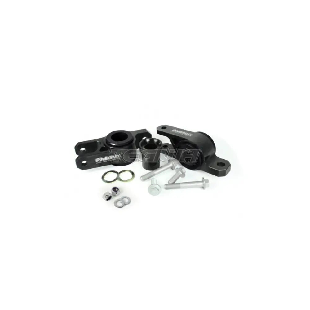 Powerflex Front Wishbone Rear Bush Anti-Lift & Caster Offset Honda Civic Type R Fl5 22 + Black