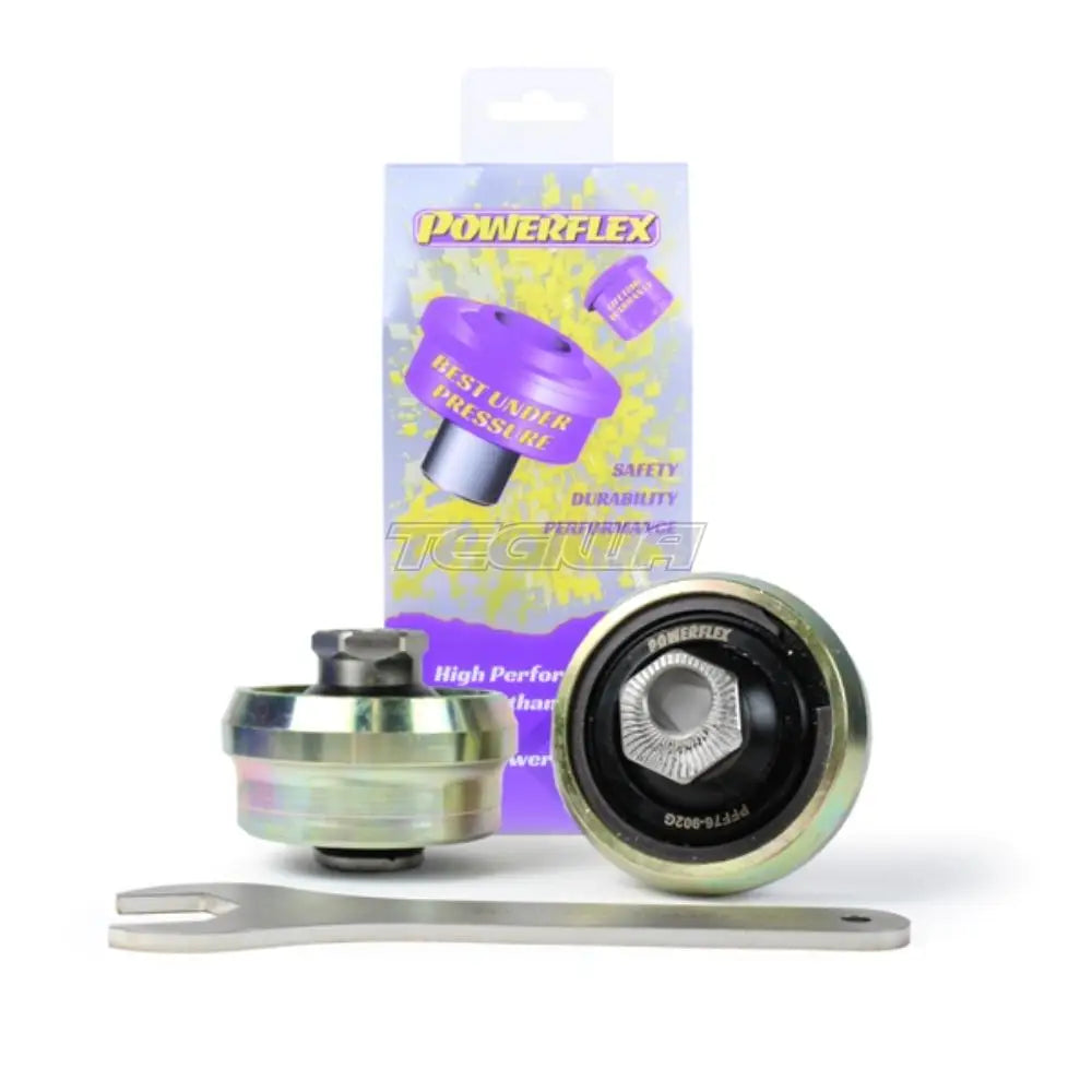 Powerflex Road Series Front Wishbone Rear Bush Anti-Lift Inc Caster Adjust Toyota Gr Yaris 20-24
