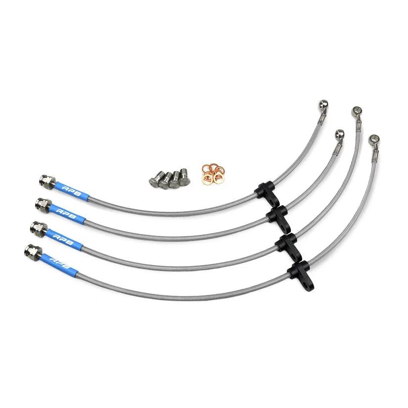 Racing Performance Brake Lines Alfa Romeo Gtv 2.0 Twin Spark 150 Bhp 95-01